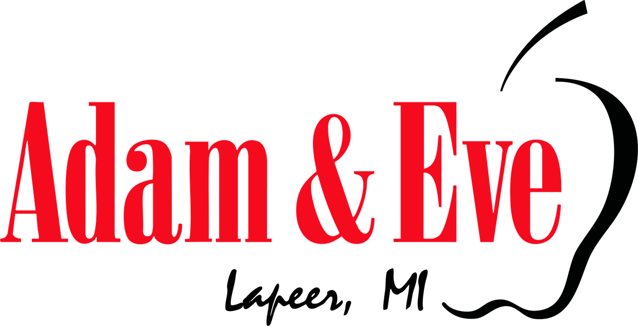 Adam and Eve Lapeer logo